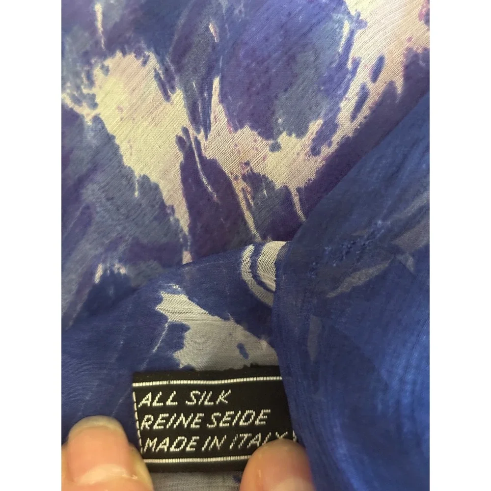 Vintage sheer silk